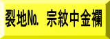 表装裂地№　宗紋中金襴