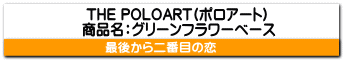  THE POLOART(�|���A�[�g) ���i���F�O���[���t�����[�x�[�X