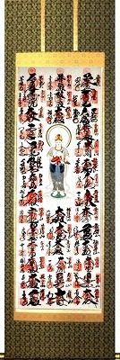 西国三十三ヶ所観音霊場納経軸　表装裂地№KGG-D01の詳細を見る。