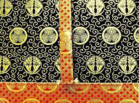 浄土宗専用宗紋裂地拡大画像